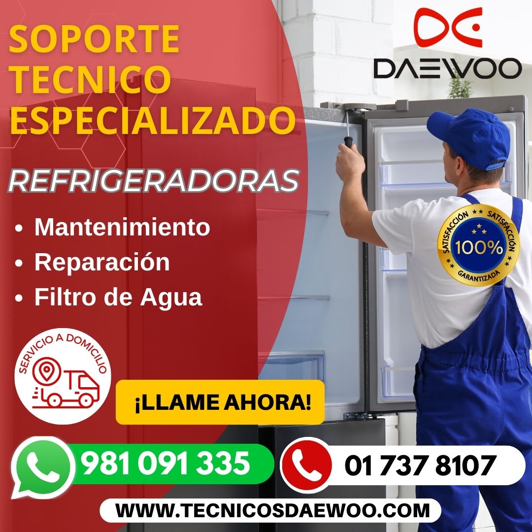 «Solutions» Reparacion de refrigeradoras Daewoo 904161337 Santiago de Surco